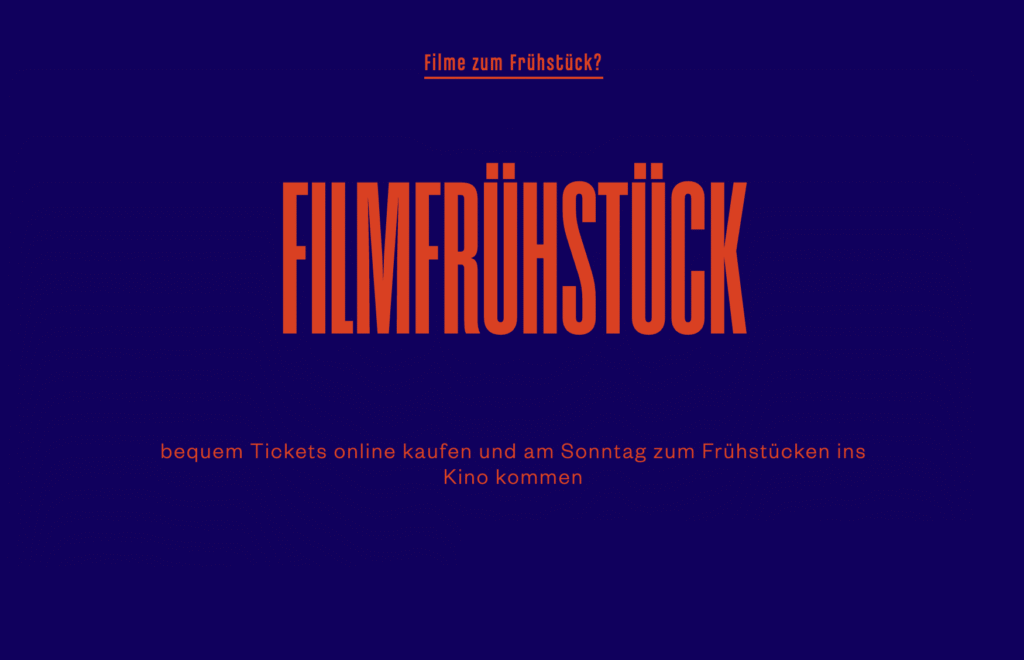 Filmfrühstück (Votiv Kino)